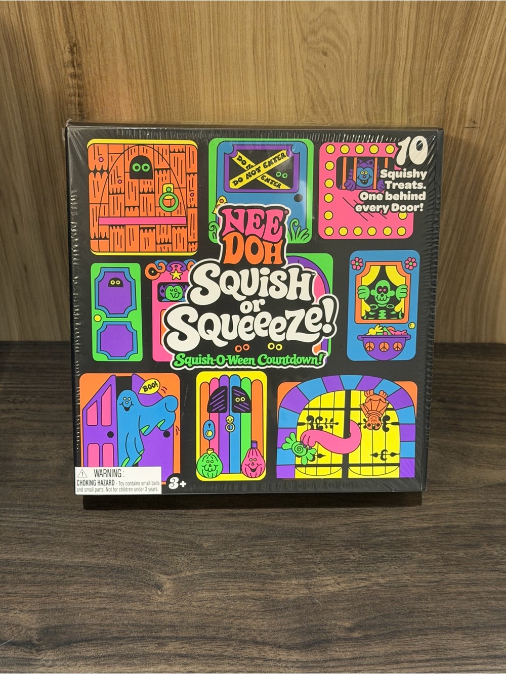 Needoh Squish or Squeeze Squish O Ween countdown
